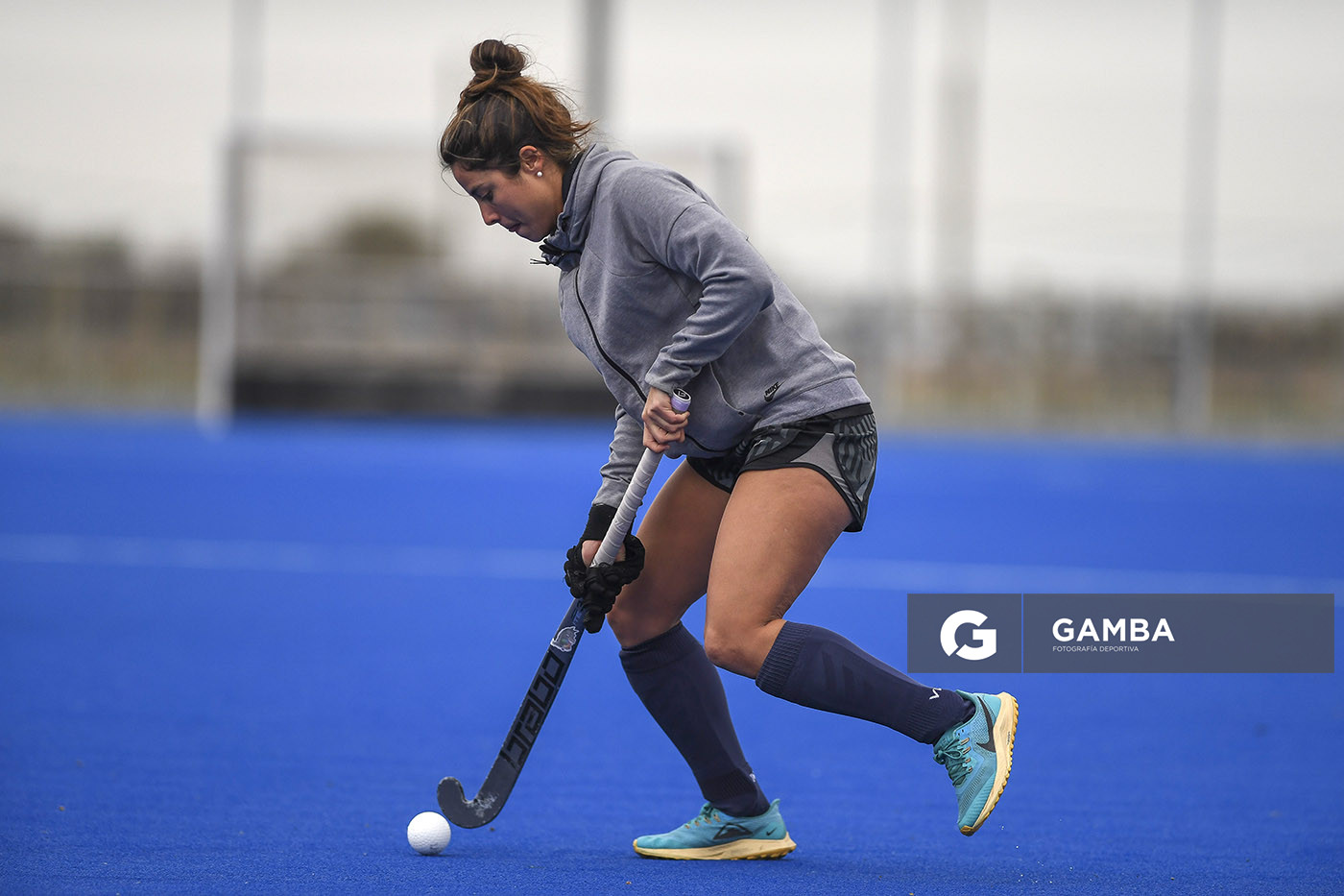 Kaisuami Dall´Orso. Cancha Celeste. Entrenamiento de la selección uruguaya femenina de Hockey.