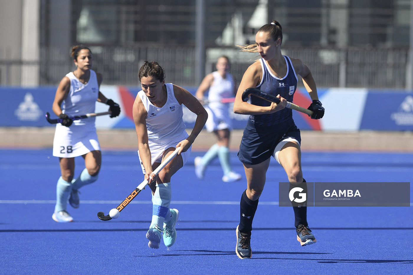Manuela Vilar, de Uruguay. Juegos Panamericanos Santiago 2023. Estadio Nacional Julio Martínez.