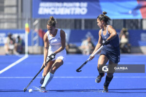 Constanza Barrandeguy, de Uruguay. Juegos Panamericanos Santiago 2023. Estadio Nacional Julio Martínez.