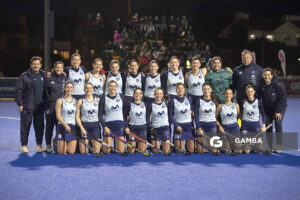 Plantel de Uruguay. Copa América de hockey. Cancha Celeste.