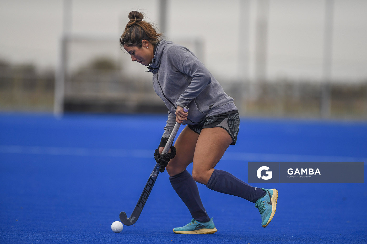Kaisuami Dall´Orso. Cancha Celeste. Entrenamiento de la selección uruguaya femenina de Hockey.