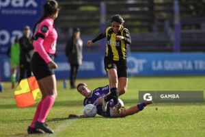 Maia Fernández, de Peñarol. Campeonato Uruguayo de Fútbol Femenino. Estadio Luis Franzini.