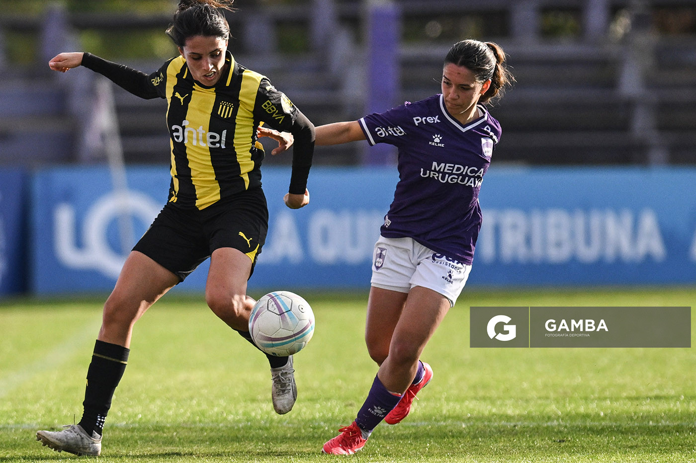 Maia Fernández, de Peñarol. Campeonato Uruguayo de Fútbol Femenino. Estadio Luis Franzini.