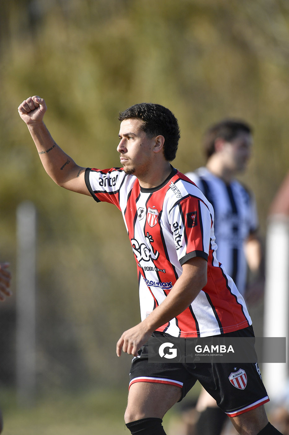 Emerson Núñez, de Atenas. 21ª Copa Nacional de Clubes. Parque Lorenzo Costa Montano.