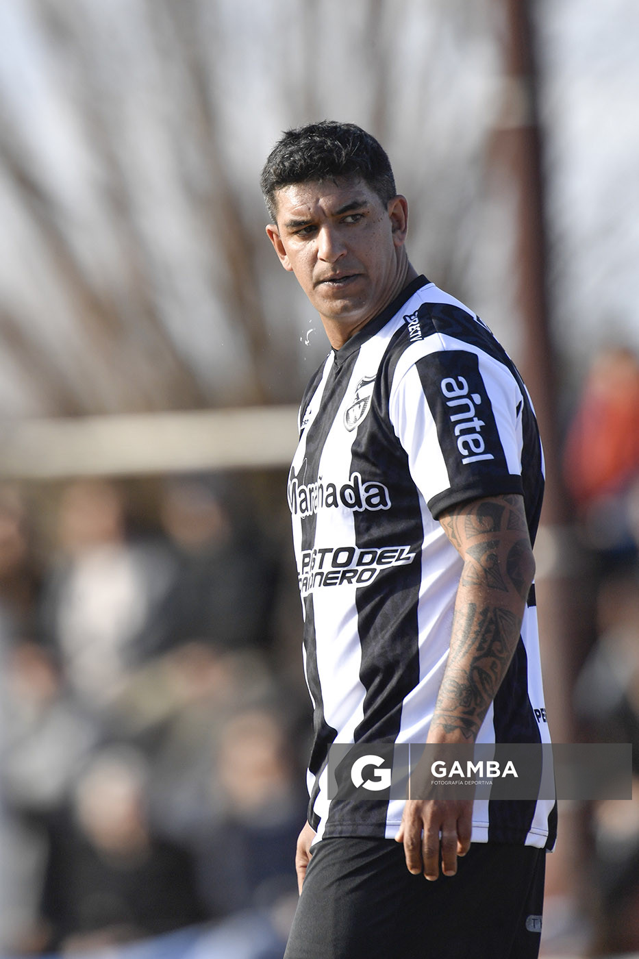 Diego Polenta, de Wanderers. 21ª Copa Nacional de Clubes. Parque Lorenzo Costa Montano.
