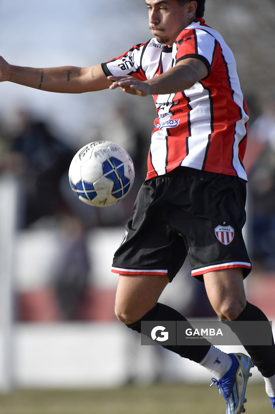 Emerson Núñez, de Atenas. 21ª Copa Nacional de Clubes. Parque Lorenzo Costa Montano.
