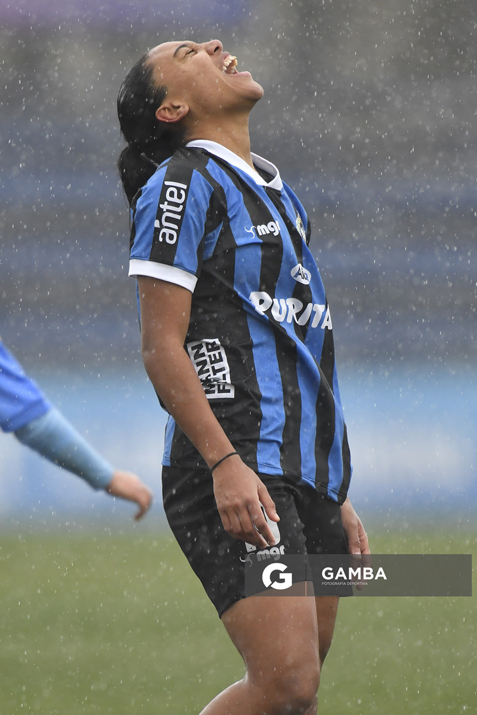 Agustina Gómez, de Liverpool. Campeonato Uruguayo de Fútbol Femenino. Estadio Belvedere.