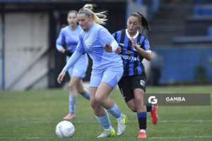 Fátima Lombardo, de Montevideo City Torque. Campeonato Uruguayo de Fútbol Femenino. Estadio Belvedere.