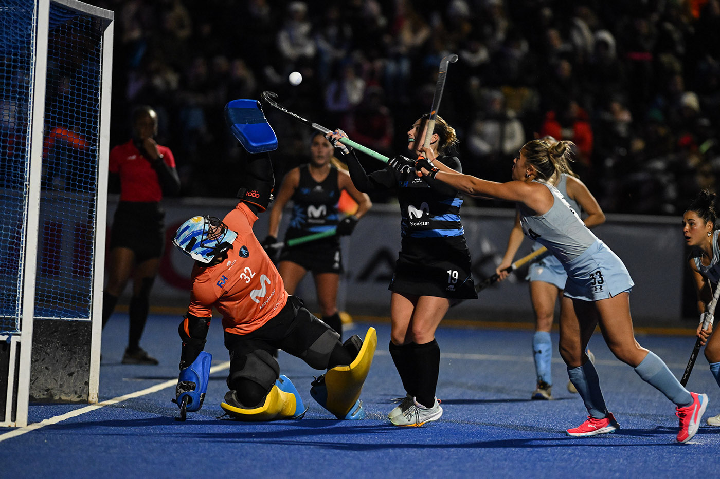 Argentina 3 - Uruguay 0. Panamericano Hockey Femenino 2025.