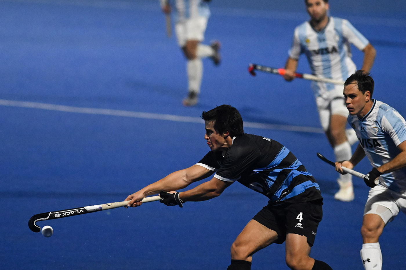 Argentina 12 - Uruguay 0. Panamericano de Hockey Masculino 2025.