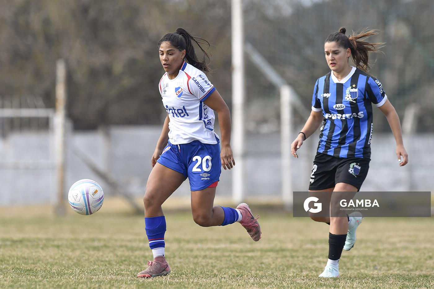 Maytel Costa, de Nacional. Campeonato Uruguayo de Fútbol Femenino. Estadio Parque Ancap.