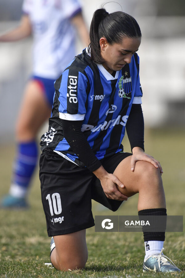 Aldana Sejas, de Liverpool. Campeonato Uruguayo de Fútbol Femenino. Estadio Parque Ancap.