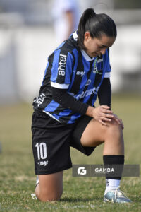 Aldana Sejas, de Liverpool. Campeonato Uruguayo de Fútbol Femenino. Estadio Parque Ancap.