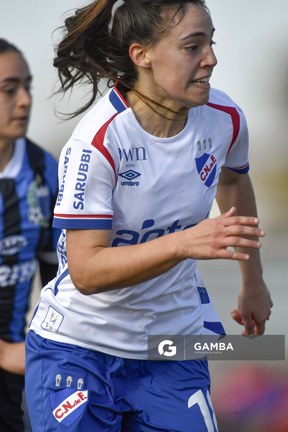 Julieta Melogño, de Nacional. Campeonato Uruguayo de Fútbol Femenino. Estadio Parque Ancap.