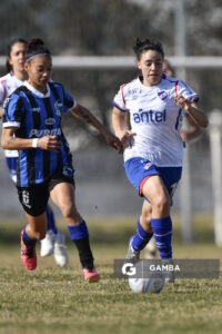 Julieta Melogño, de Nacional. Campeonato Uruguayo de Fútbol Femenino. Estadio Parque Ancap.