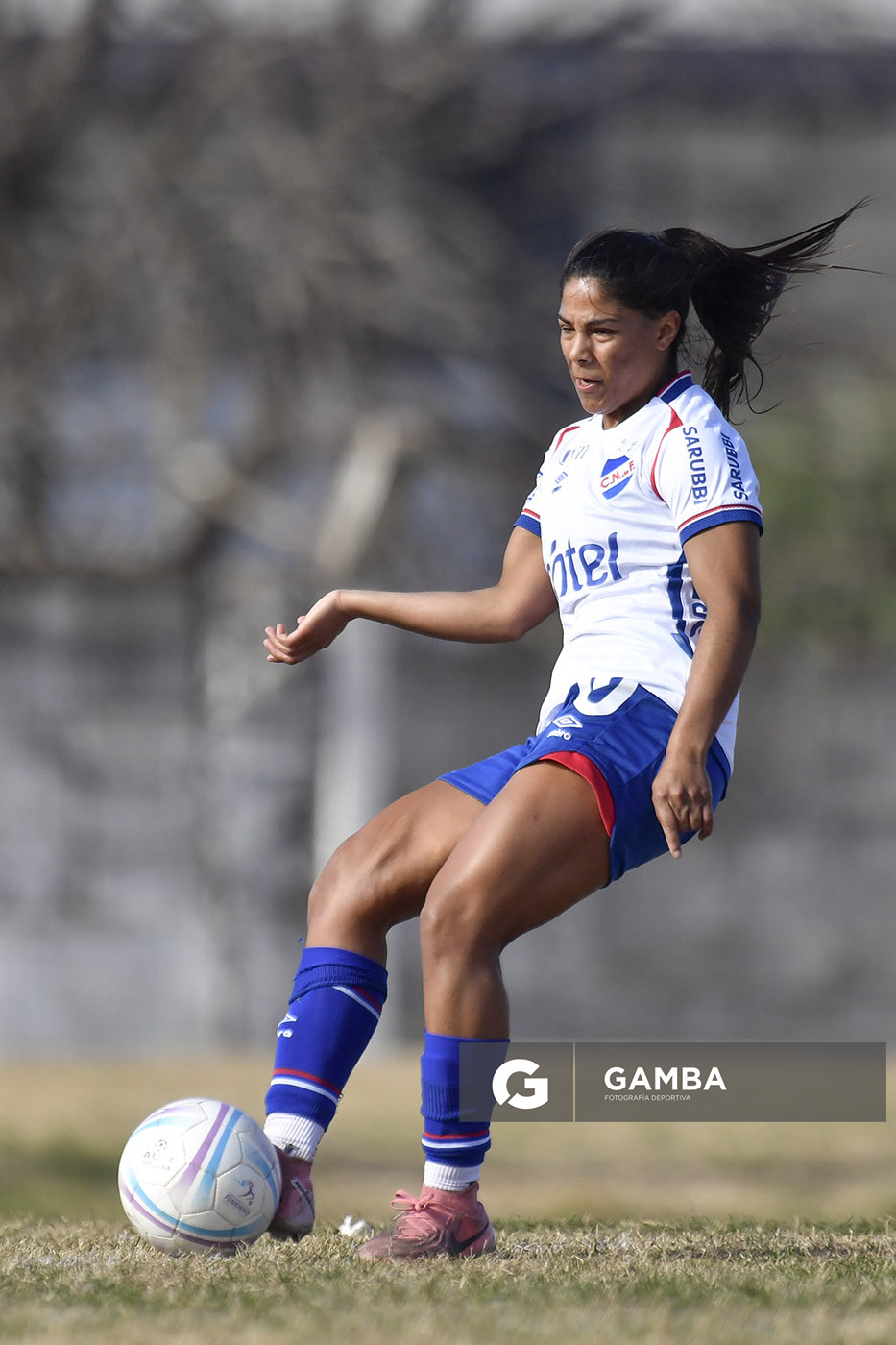 Maytel Costa, de Nacional. Campeonato Uruguayo de Fútbol Femenino. Estadio Parque Ancap.