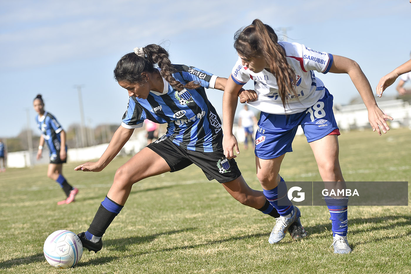 Tatiana García, de Liverpool. Campeonato Uruguayo de Fútbol Femenino. Estadio Parque Ancap.
