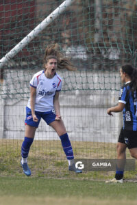 Sofía Oxandabarat, de Nacional. Campeonato Uruguayo de Fútbol Femenino. Estadio Parque Ancap.