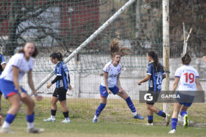 Sofía Oxandabarat, de Nacional. Campeonato Uruguayo de Fútbol Femenino. Estadio Parque Ancap.