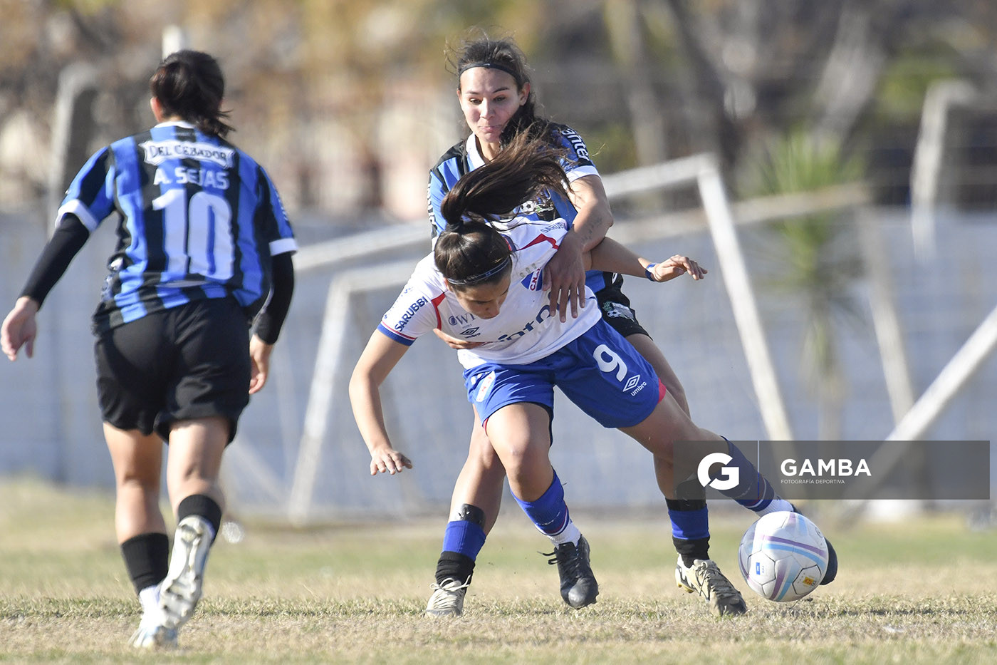 Isabela Pérez, de Nacional. Campeonato Uruguayo de Fútbol Femenino. Estadio Parque Ancap.
