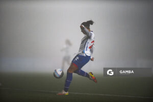 Martha Figueredo, de Nacional. Campeonato Uruguayo de Fútbol Femenino. Complejo Rentistas.