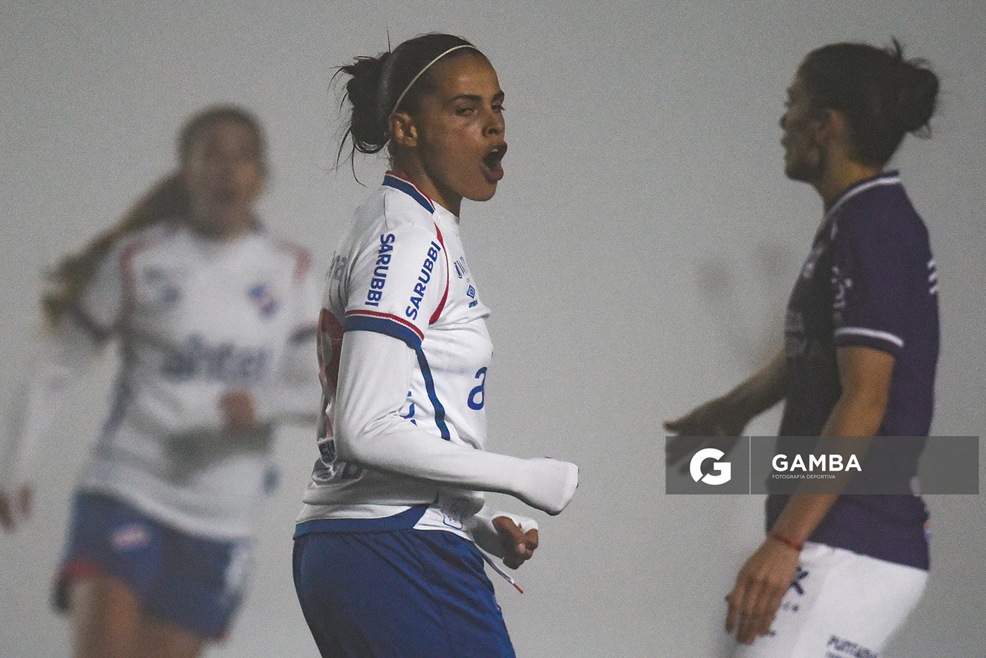 Martha Figueredo, de Nacional. Campeonato Uruguayo de Fútbol Femenino. Complejo Rentistas.