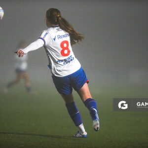 Sofía Oxandabarat, de Nacional. Campeonato Uruguayo de Fútbol Femenino. Complejo Rentistas.