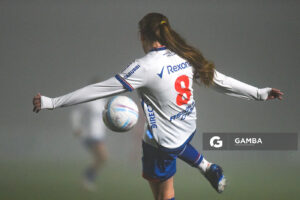 Sofía Oxandabarat, de Nacional. Campeonato Uruguayo de Fútbol Femenino. Complejo Rentistas.