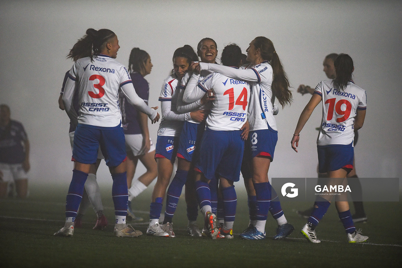 Martha Figueredo, de Nacional. Campeonato Uruguayo de Fútbol Femenino. Complejo Rentistas.