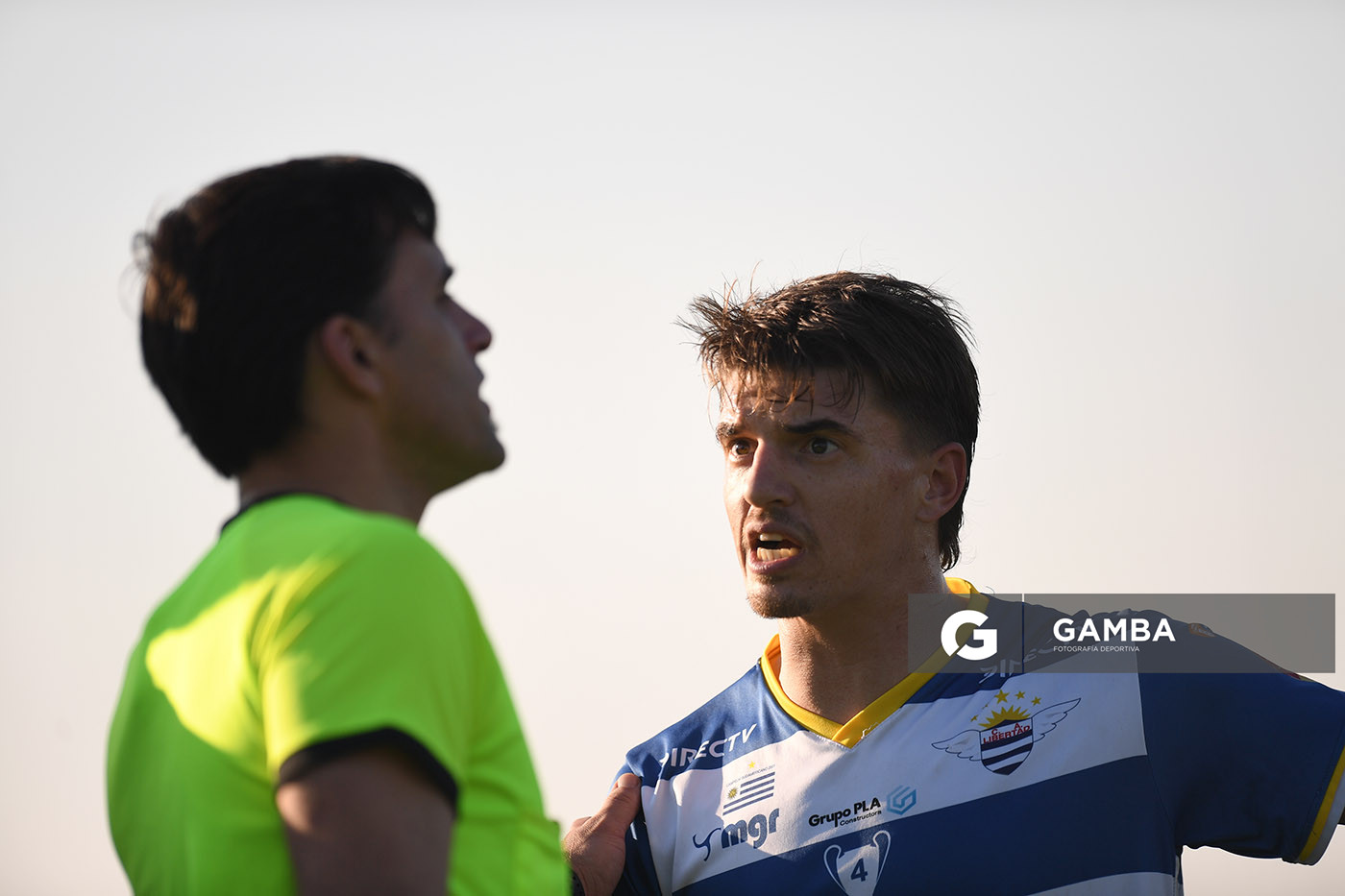 Rodrigo Tábarez, de Libertad. 21ª Copa Nacional de Clubes. Estadio Casto Martínez Laguarda.