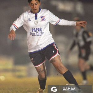 Yanina Leites, de Nacional. 23ª Copa Nacional de Fútbol Femenino. Parque Camunda Gil.