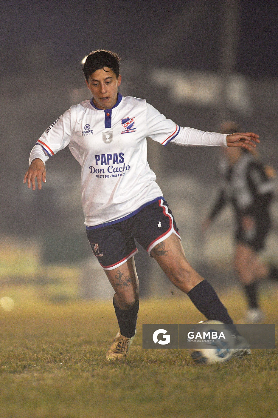 Yanina Leites, de Nacional. 23ª Copa Nacional de Fútbol Femenino. Parque Camunda Gil.
