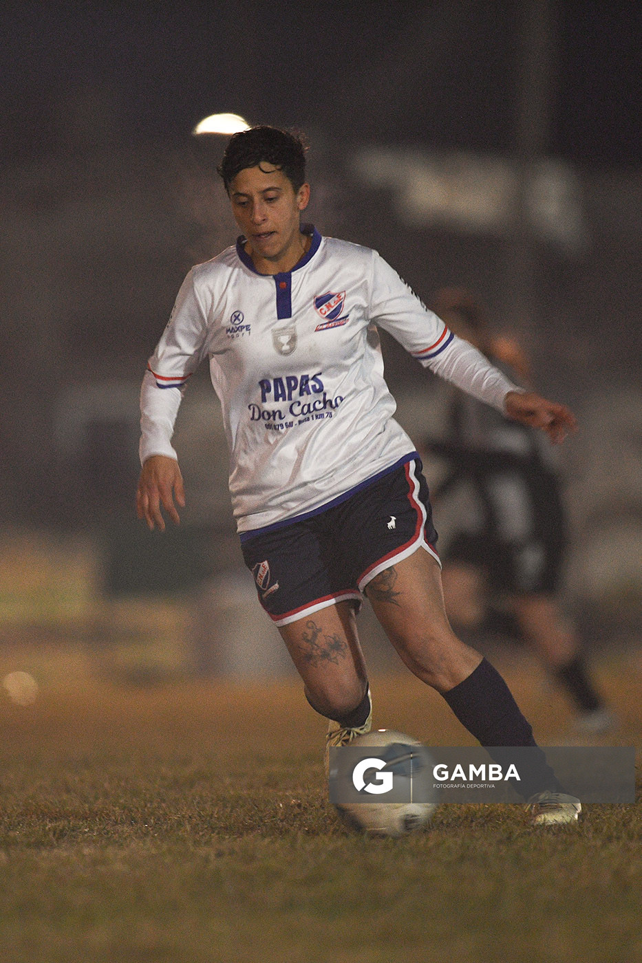 Yanina Leites, de Nacional. 23ª Copa Nacional de Fútbol Femenino. Parque Camunda Gil.