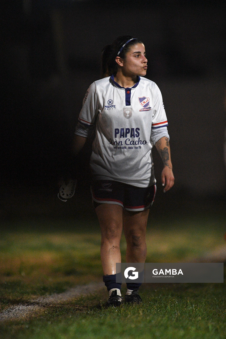 Daniela González, de Nacional. 23ª Copa Nacional de Fútbol Femenino. Parque Camunda Gil.