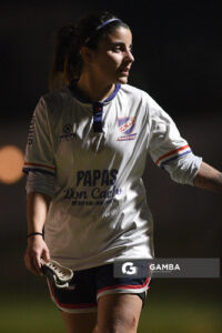 Daniela González, de Nacional. 23ª Copa Nacional de Fútbol Femenino. Parque Camunda Gil.