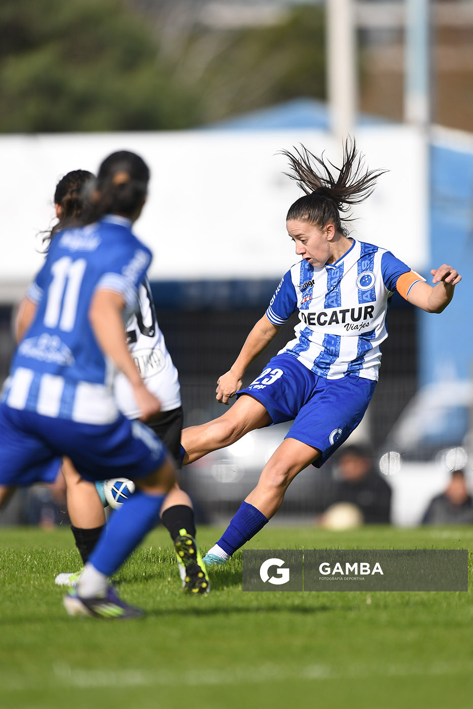 Zulma Daer, de Arachanas. 23ª Copa Nacional de Fútbol Femenino. Parque Las Delicias.