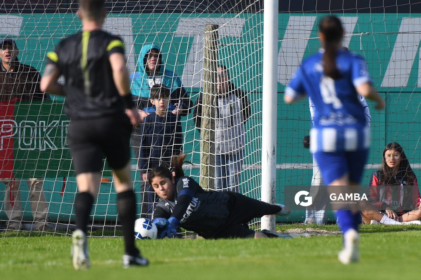 Débora de los Santos, golera de Arachanas. 23ª Copa Nacional de Fútbol Femenino. Parque Las Delicias.