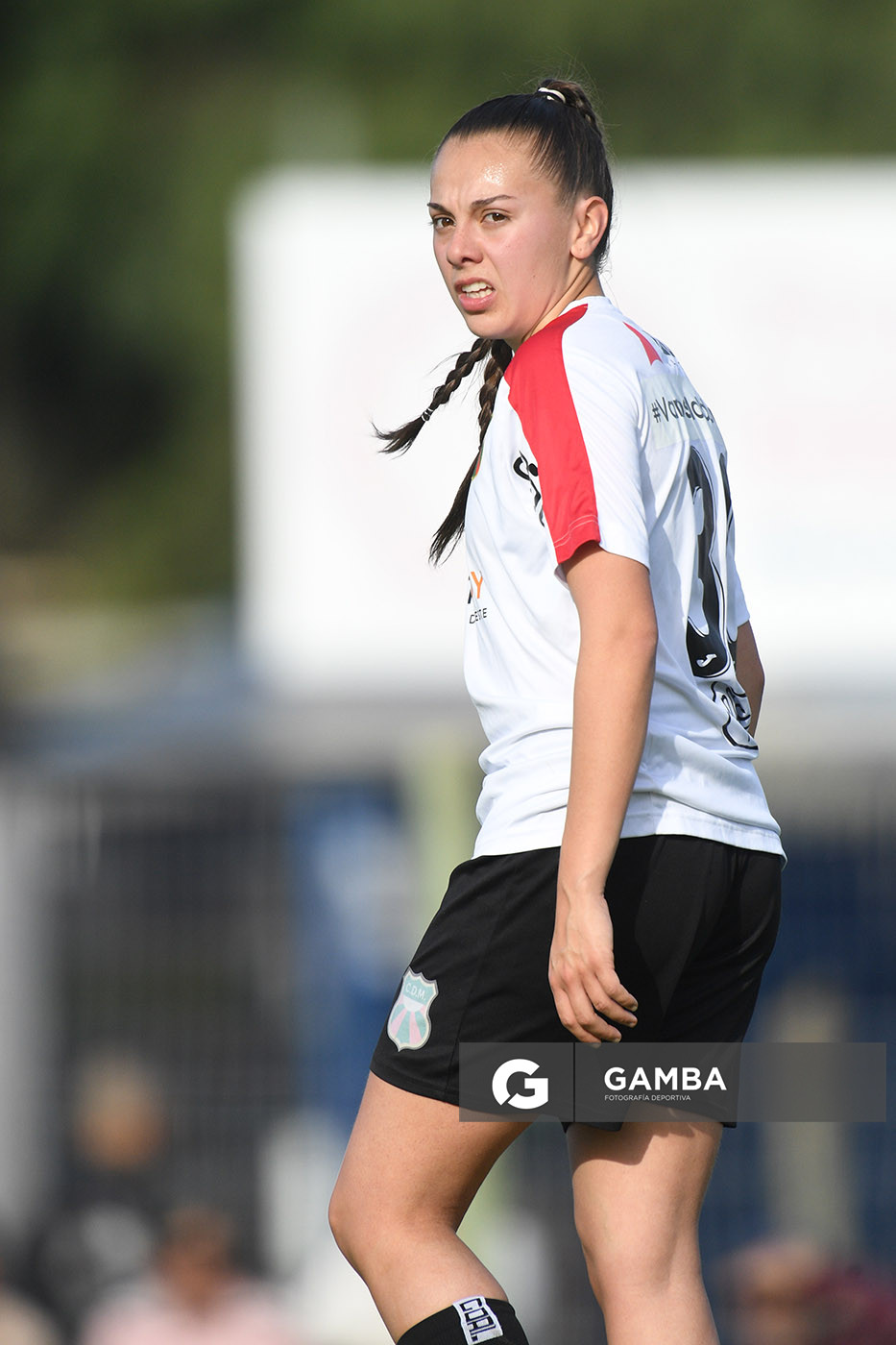 Geaninna Centeno, de Barrio Perlita. 23ª Copa Nacional de Fútbol Femenino. Parque Las Delicias.