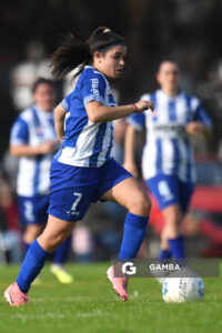 Gimena Mosqueira, de Arachanas. 23ª Copa Nacional de Fútbol Femenino. Parque Las Delicias.