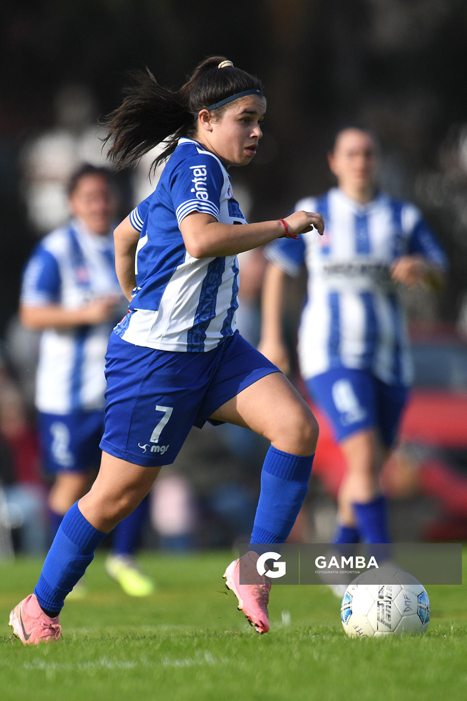 Gimena Mosqueira, de Arachanas. 23ª Copa Nacional de Fútbol Femenino. Parque Las Delicias.