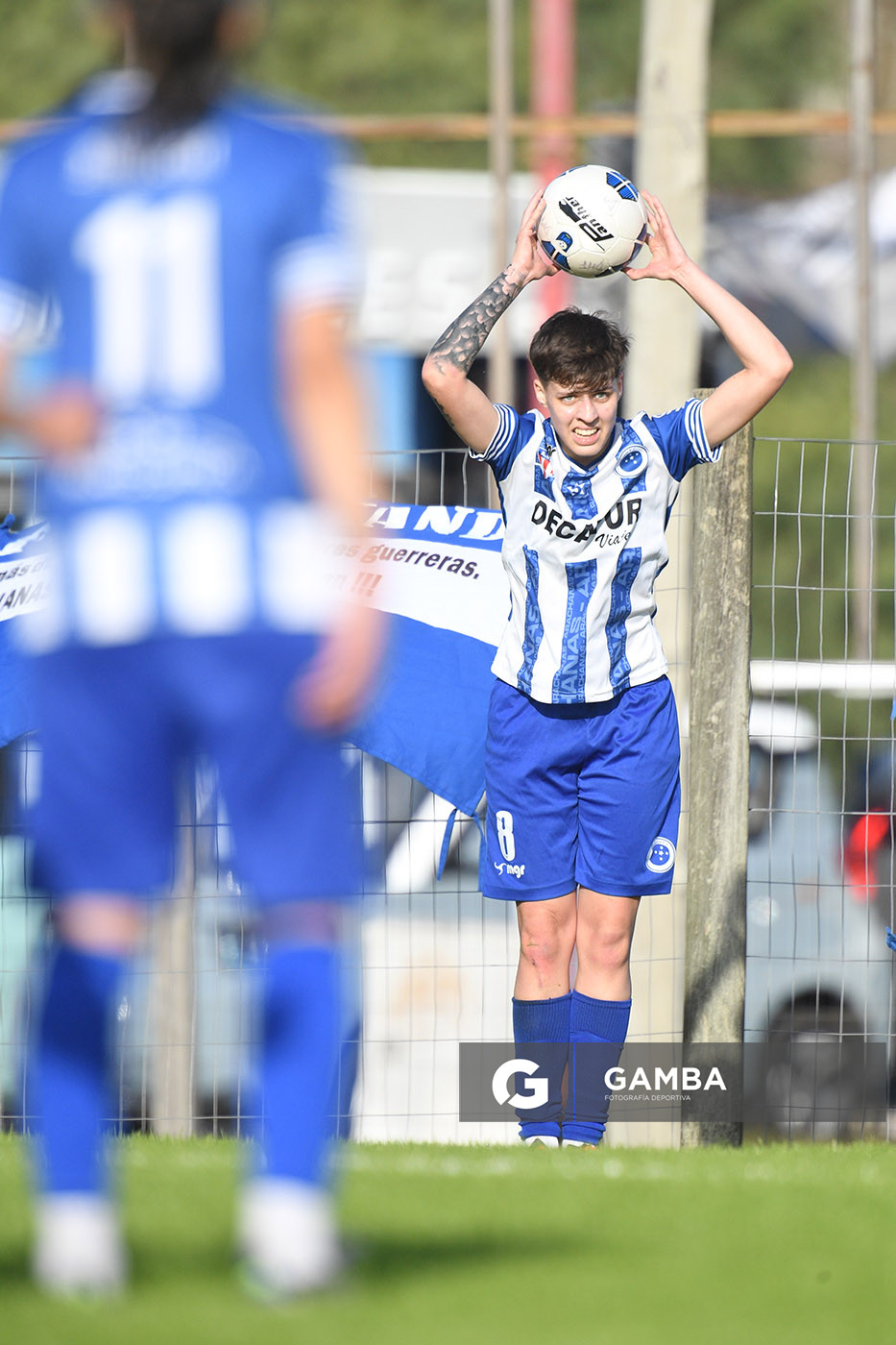 Brida Fernández, de Arachanas. 23ª Copa Nacional de Fútbol Femenino. Parque Las Delicias.