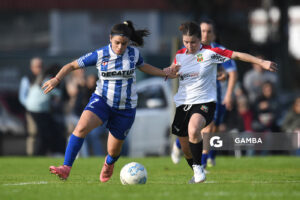 Gimena Mosqueira, de Arachanas. 23ª Copa Nacional de Fútbol Femenino. Parque Las Delicias.