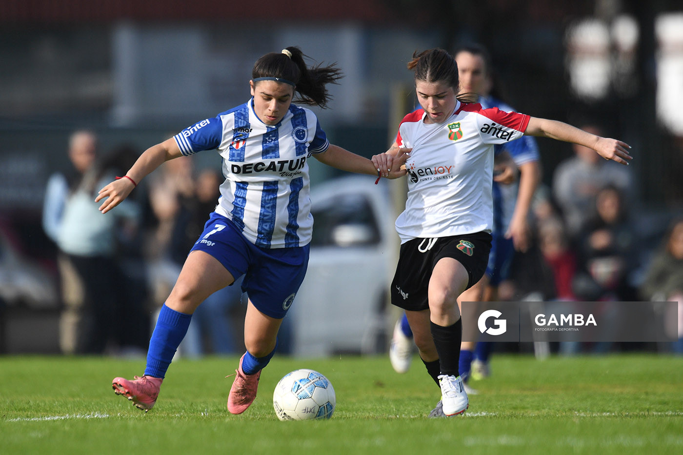 Gimena Mosqueira, de Arachanas. 23ª Copa Nacional de Fútbol Femenino. Parque Las Delicias.