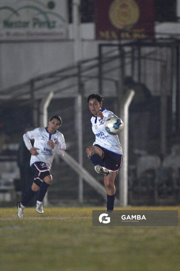 Yanina Leites, de Nacional. 23ª Copa Nacional de Fútbol Femenino. Parque Camunda Gil.