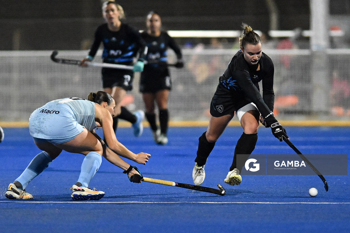 Pilar Oliveros, de Uruguay. Copa Panamericana de Hockey. Cancha Celeste.