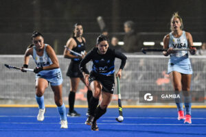 Manuela Vilar, de Uruguay. Copa Panamericana de Hockey. Cancha Celeste.