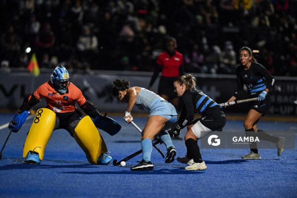 María Granatto, de Argentina. Copa Panamericana de Hockey. Cancha Celeste.