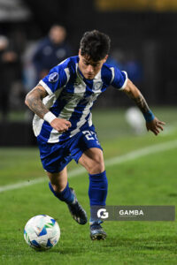 Federico Medina, de Cerro Largo. Copa Conmebol Sudamericana. Estadio Campeón del Siglo.