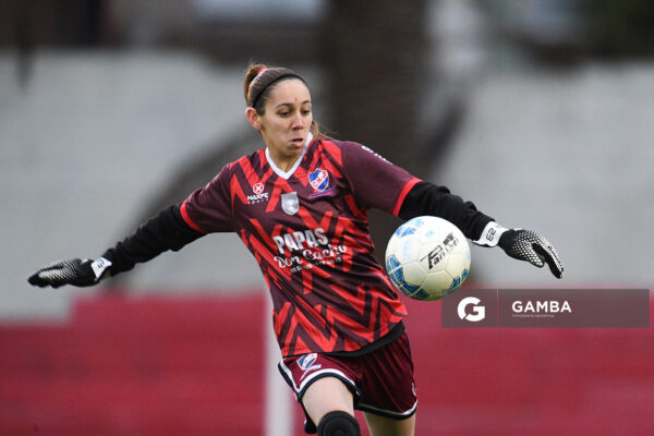 Camila Denis, golera de Nacional(SJ). 23ª Copa Nacional de Fútbol Femenino. Estadio Campeones Olímpicos.