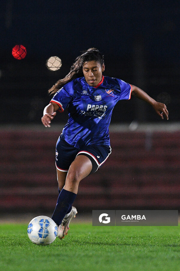 Viviana Hernández, de Nacional(SJ). 23ª Copa Nacional de Fútbol Femenino. Estadio Campeones Olímpicos.